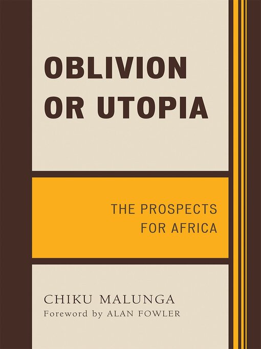 Cover image for Oblivion or Utopia